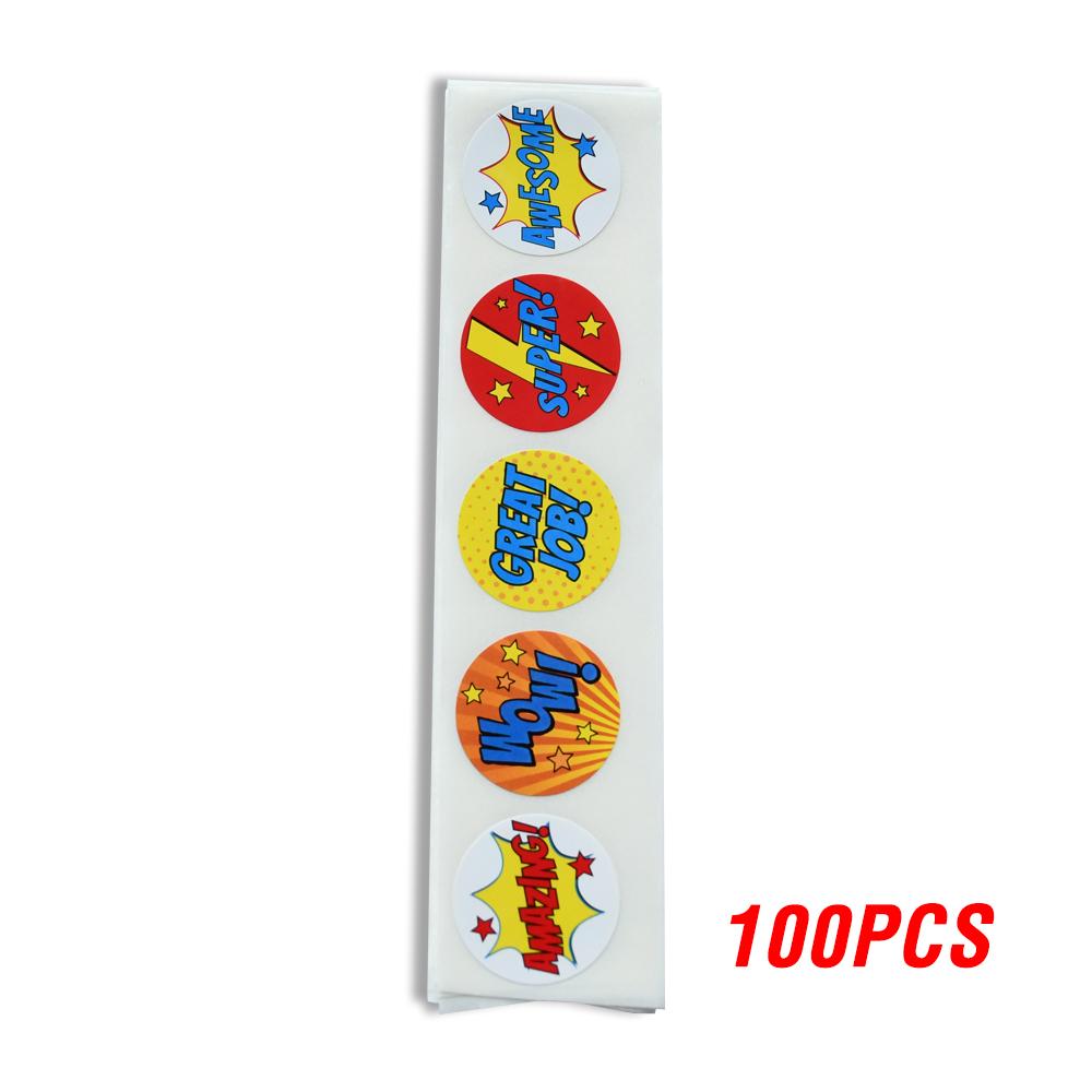 High-Quality Super High-Quality Hero High-Quality Reward High-Quality Stickers 100-500Pcs High-Quality Stickers High-Quality 8 High-Quality Super