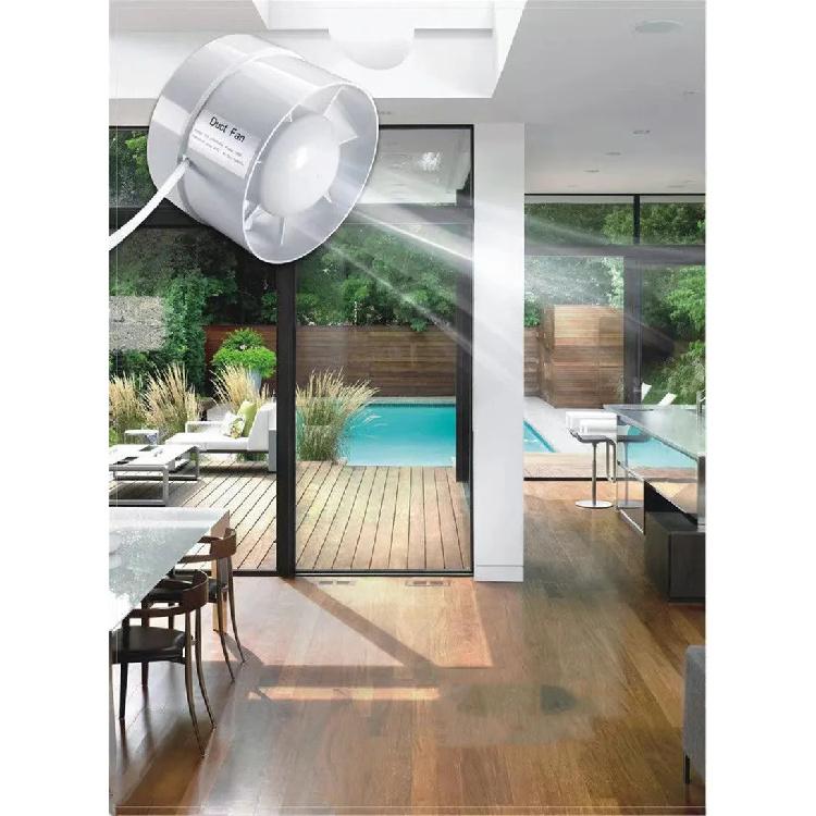 4/5/6 inch 220V Silent Ventilation Air Vents Ventilator Extractor Exhausted Extractor Fan Ventilator Bathroom Kitchen Washroom
