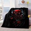 Gothic Rose Artwork Blanket Flannel Blanket Throw Blanket Sofa Cover Blanket Soft Premium Blanket Picnic Blanket Tv Blanket Gifts