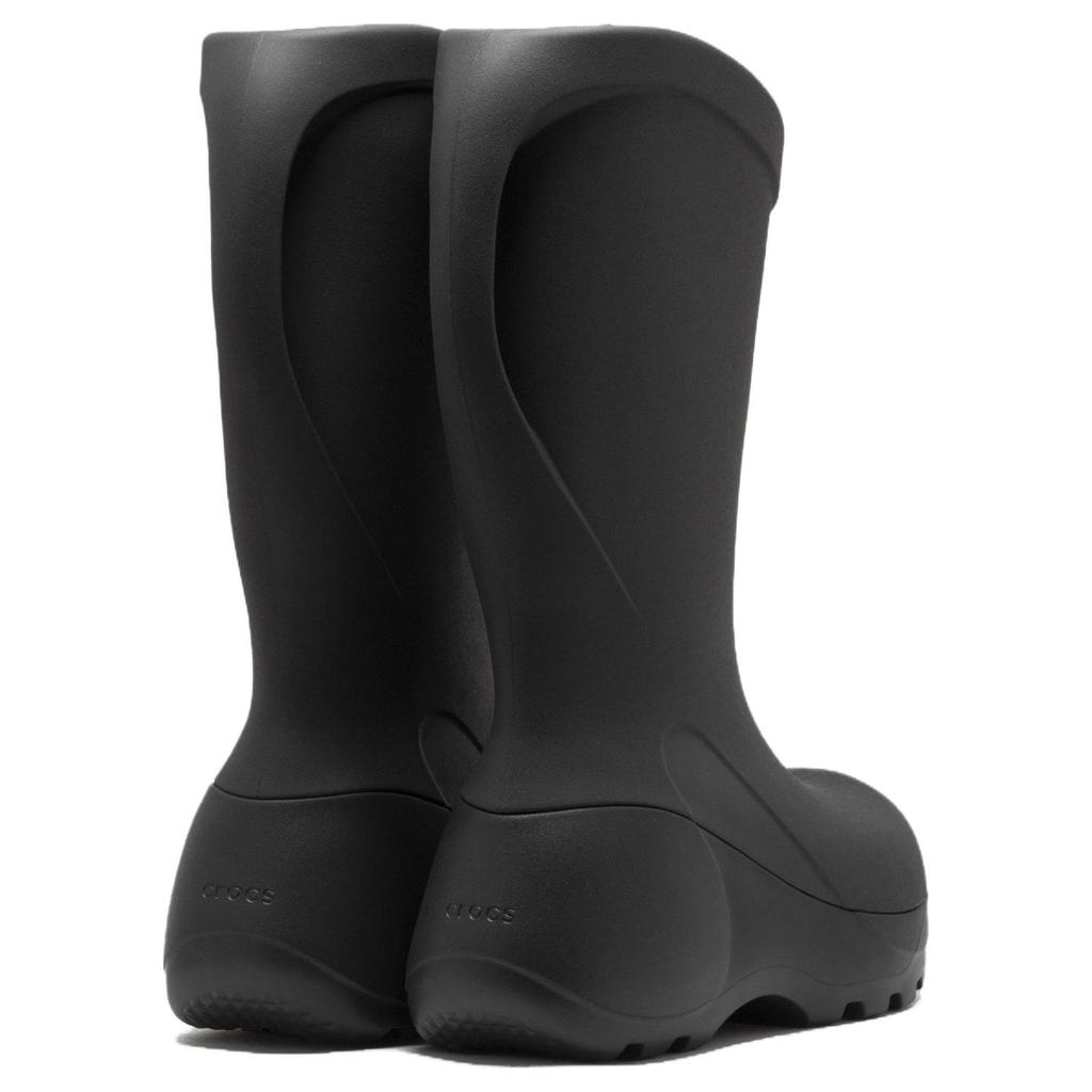 Crocs Hydra Stylish and Comfortable Commuter High Boots Unisex Black