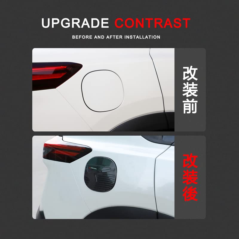 Onami 22X-TR17-S Nissan X-Trail Gasoline Tank Cover Spout Cover Garnish Exterior Parts X-TRAIL T33/SNT33 ABS 1P [Mirror Finish Plating]