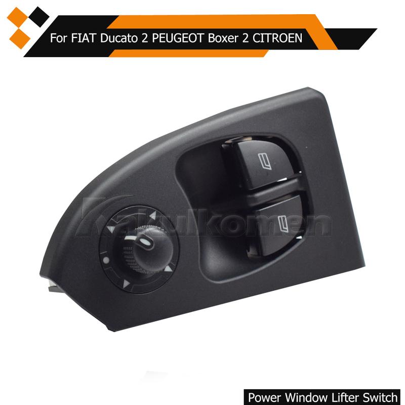 735315619 Master Window Switch 6554T3 735335418 For 2002 2003 2004-2006 Fiat Ducato II FL Peugeot Boxer Citroen Jumper Et FL