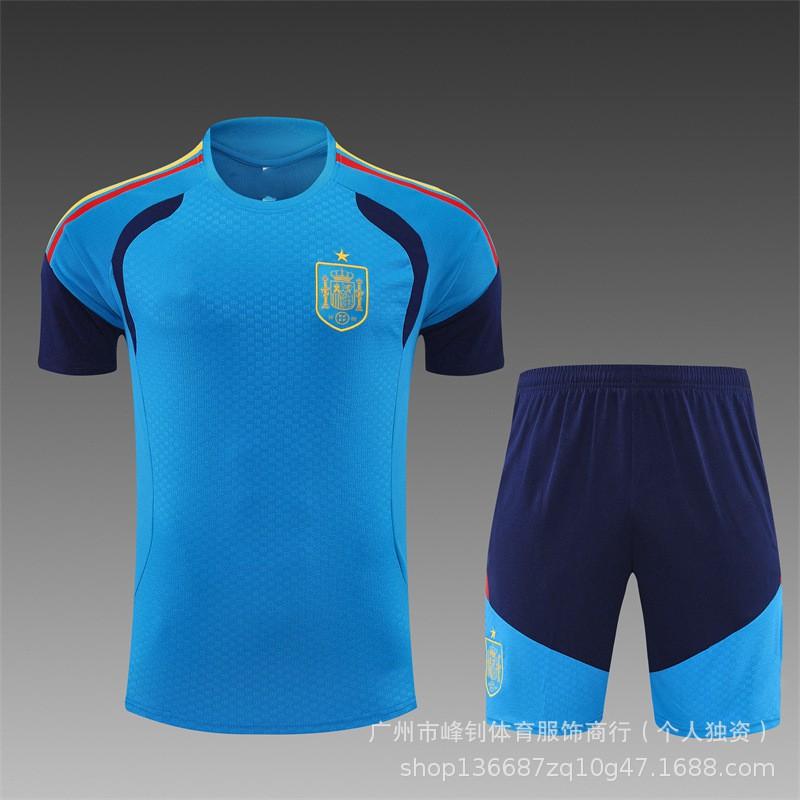 2627 Adult Short-sleeved Training Dress Italy Flamenco Emperor M Argentina Germany World Cup Jersey