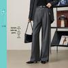 Women's Lyocell Acetate Wide-Leg Suit Pants
