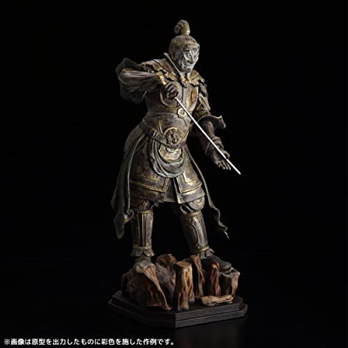 Kaiyodo ARTPLA Four Heavenly Kings Statue, Zochoten, Approx. 160mm Tall, Non-Scale, Unpainted, Unassembled Plastic Model Kit AP011