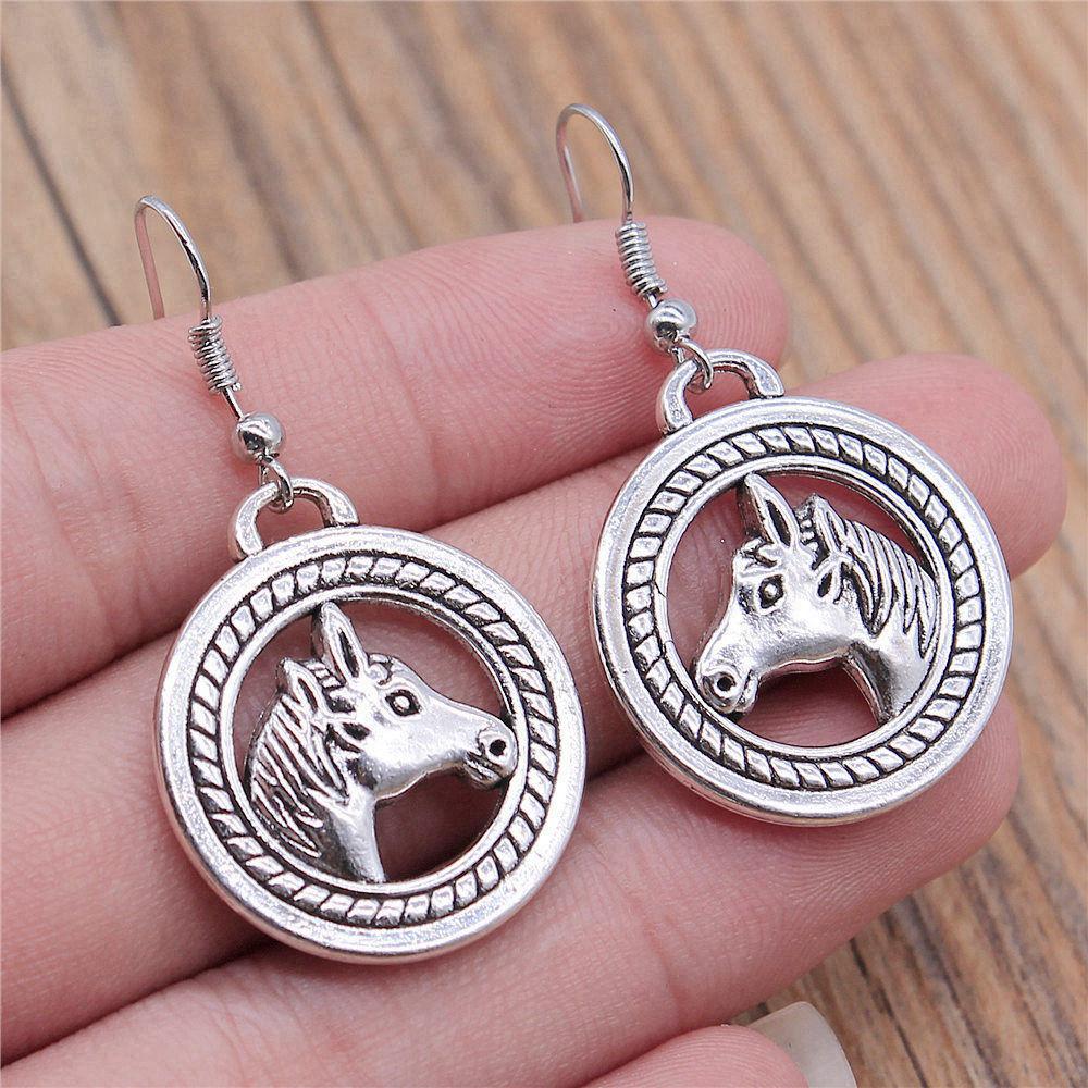 Streetwear New Arrival Dragon Snake Horse Anime-Themed Drop Earrings Unique Formal Gift for Her