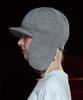 UNALLOYED Wool Knit Trooper Hat / Grey