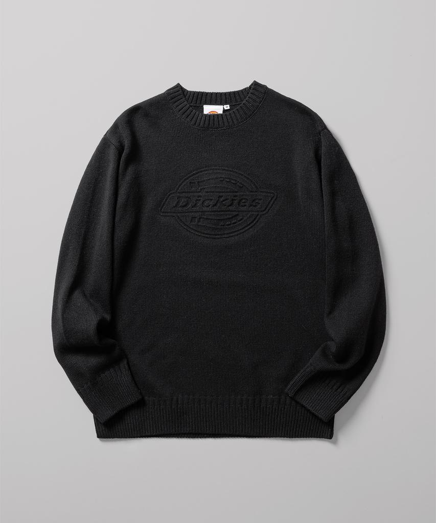 Dickies Embossed Logo Pullover Knit Black