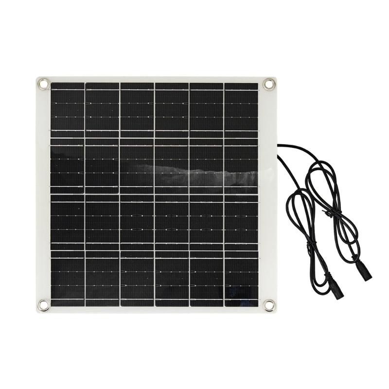 Greenhouses Solars Panel Fan Set 15W with Double Fan for Enhances Cooling in Chicken Coops Pet Houses and Garages