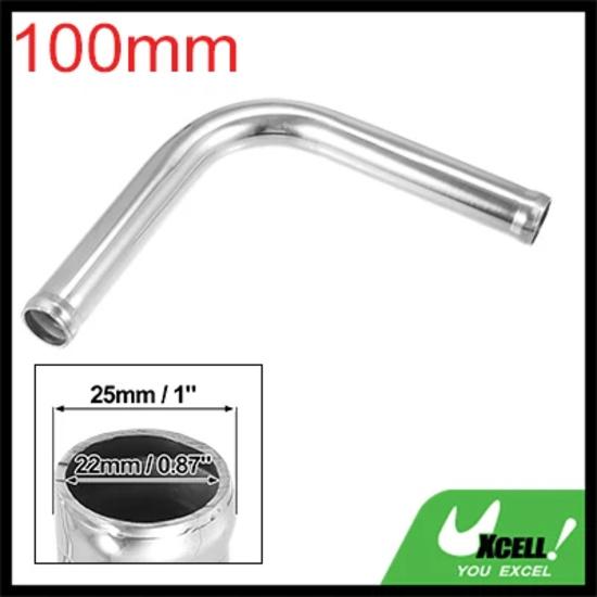 Uxcell Bend Elbow Tube Aluminum Alloy Car Univesral 25/38/45/51/63/76/89/102mm OD 100mm Length 90/180 Ddgree Air Intake Tube