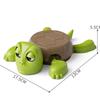 3D Printed Panicked Turtle Coaster Home/Office Decorative Coffee Tea Cup Mat Insulation Pad Mug Holder with Funny Expression