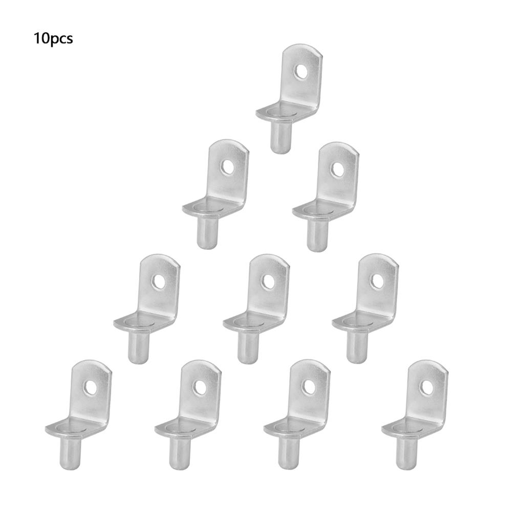 10 Pieces/Set Kitchen Cabinet Shelf Wall Mounted Support Pin Office Living Room Bedroom Bookshelf Board Holder Peg
