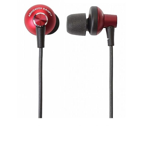 

Дротові навушники Ashida Sound Canal Type Comply onso []ASHIDAVOX EA-HF1+ ((R) Червоний)