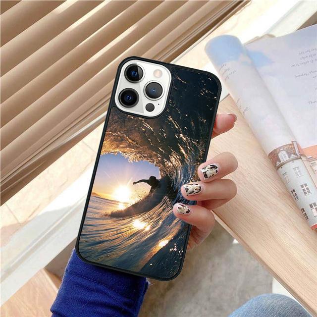 Extreme Sport Surfing Beach Coque Shell For iPhone 17 Air 15 16e 14 13 12 Pro Max 11 Pro Max Plus Phone Case Cover