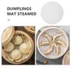 5/6pcs 20/24/27/30cm Silicone Steamer Mesh Mat Non-stick Pad Round Dumplings Mat Steamed Buns Baking Pastry Dim Sum Mat Liners