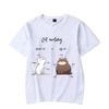 Cat Anatomy Graphic T Shirts Funny Cat Tshirts Short Sleeve Tops Oversize T-shirt Fashion Harajuku T-shirts Men Brand T-shirt