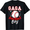 Gaga Of The Birthday Boy Baseball Theme Bday Celebration T-Shirt
