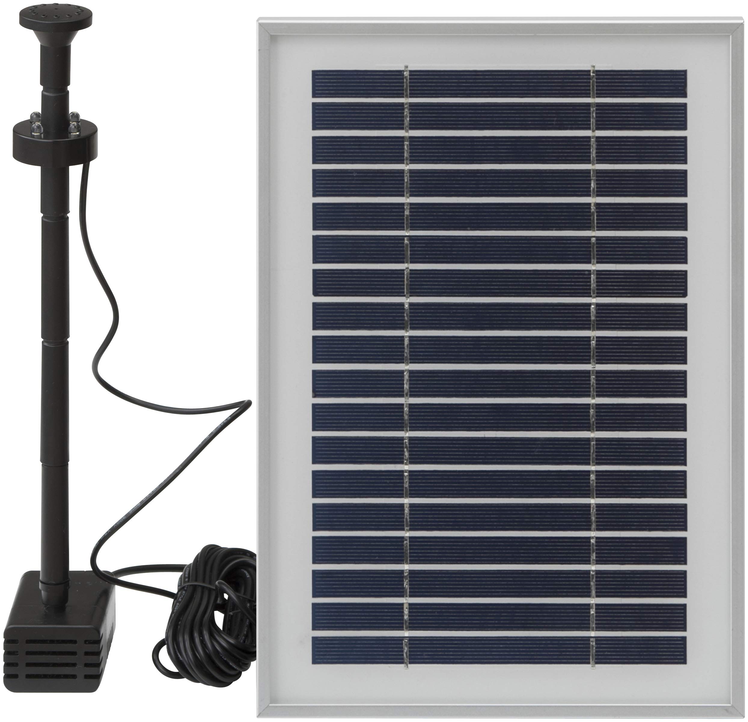 

Комплект фонтана Takasho Solar Mermaid 250 (со светодиодом) STM-250S