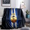 Athletic League  Throws Blanket Flannel Blankets Plush for Couch Bed Gifts for Men Women Travel Picnic Blanket Christmas Fan Gifts