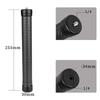 Ergonomic Carbon Fiber Camera Rod 10.04Inch 1/4 Screw Mount Fit for Stabilizers Accessories Lightweight Photography Tool