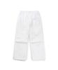 Eolseukamela [Reorder] Lightweight Parachute Pants Women_White
