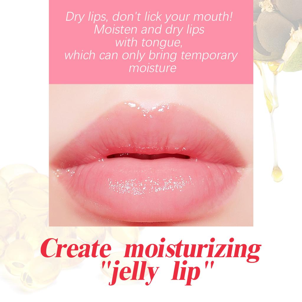 Jelly Lip Mask Hydrating Fine Line Care Nourishing Lip Overnight Mask