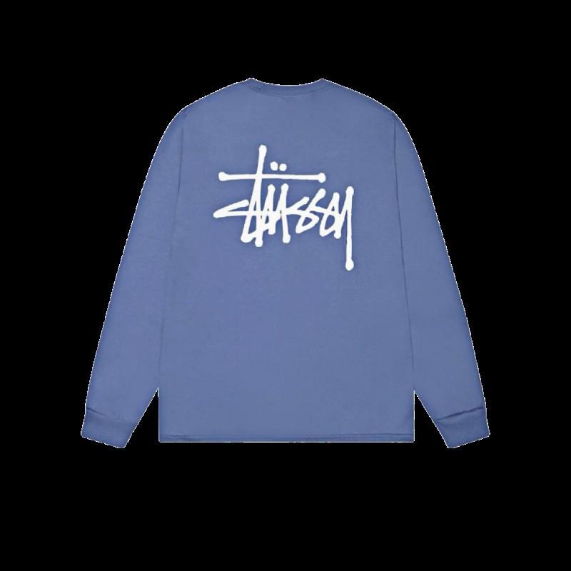 Unisex Heavyweight Cotton Long Sleeve Crewneck Sweatshirt Casual Wear Oversized Fit 300-350gsm