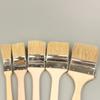 Long Handle Marine Paint Brush Solid Wood Handle Clean Brush New Wall Painting Brush  Cleaning Tool