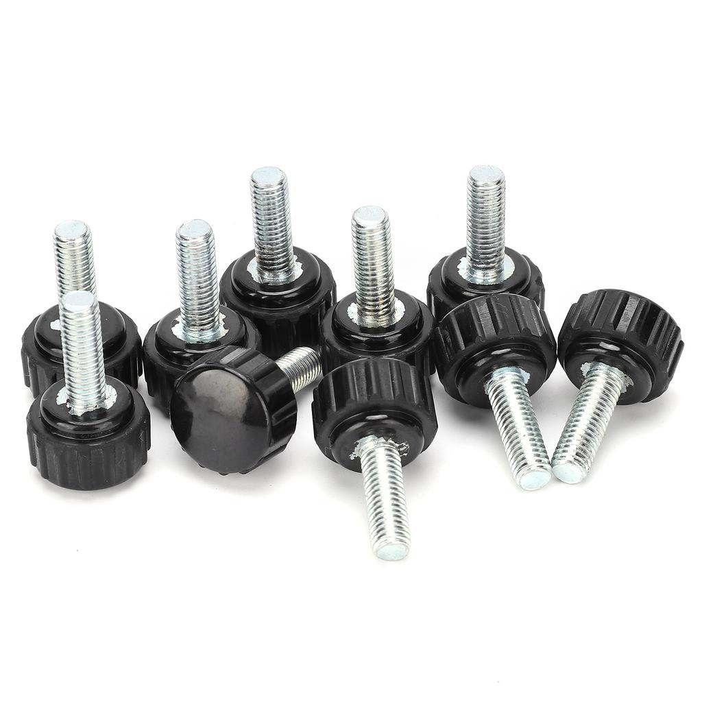 Buy 10Pcs Clamping Knob Jig Bolt Lathe Hand Grip Twist Nut Straight Thread Locking Handle