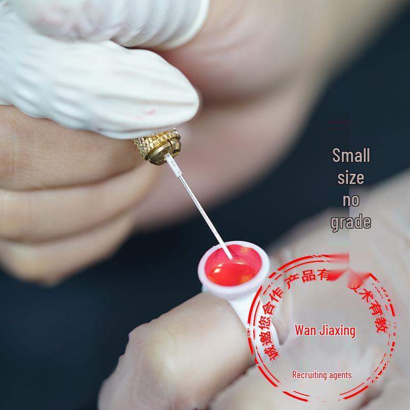 Microblading & Tattoo Pigment Ring Cups for False Eyelashes Makeup - 100 Pieces