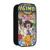 Cute Digimons Cartoon Pencil Case Gomamon Patamon Pencilcases Pen for Student Big Capacity Bag School Supplies Zipper Stationery
