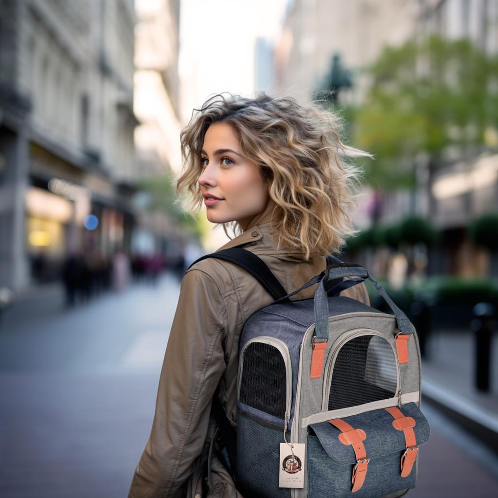 Backpack Carrier for Cats and Dogs Pet Travel Bag