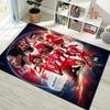 Michael Olise Bayern Munich Team Football Area Rug, Non Slip Floor Mat for Living Room Game Room Soccer Fan Decor