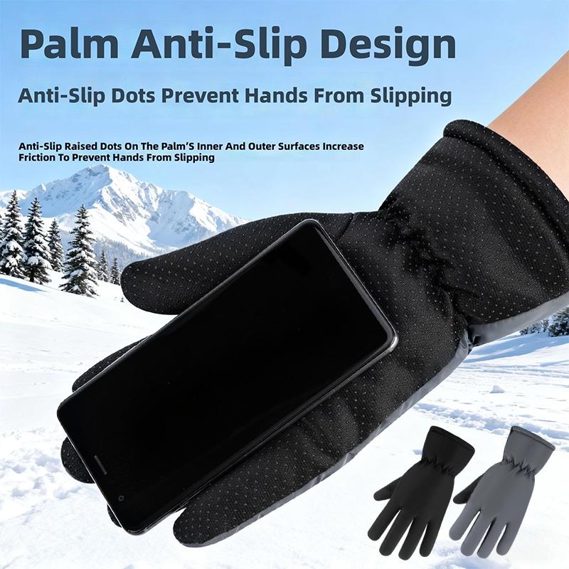 Cold Weather Neck and Ski Gloves Warmer Gaiter Winter Fleece Face Cover Cycling Running Hiking Skiing Thermal Mask Scarf Set