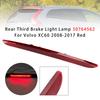 Rear Third Brake Light Lamp 30764562 For Volvo XC60 2008-2017 Red