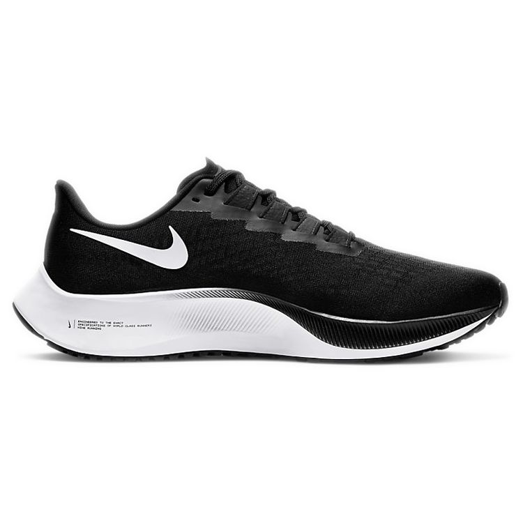 Nike Air Zoom Pegasus 37 Black White Unisex Sneakers BQ9646-002