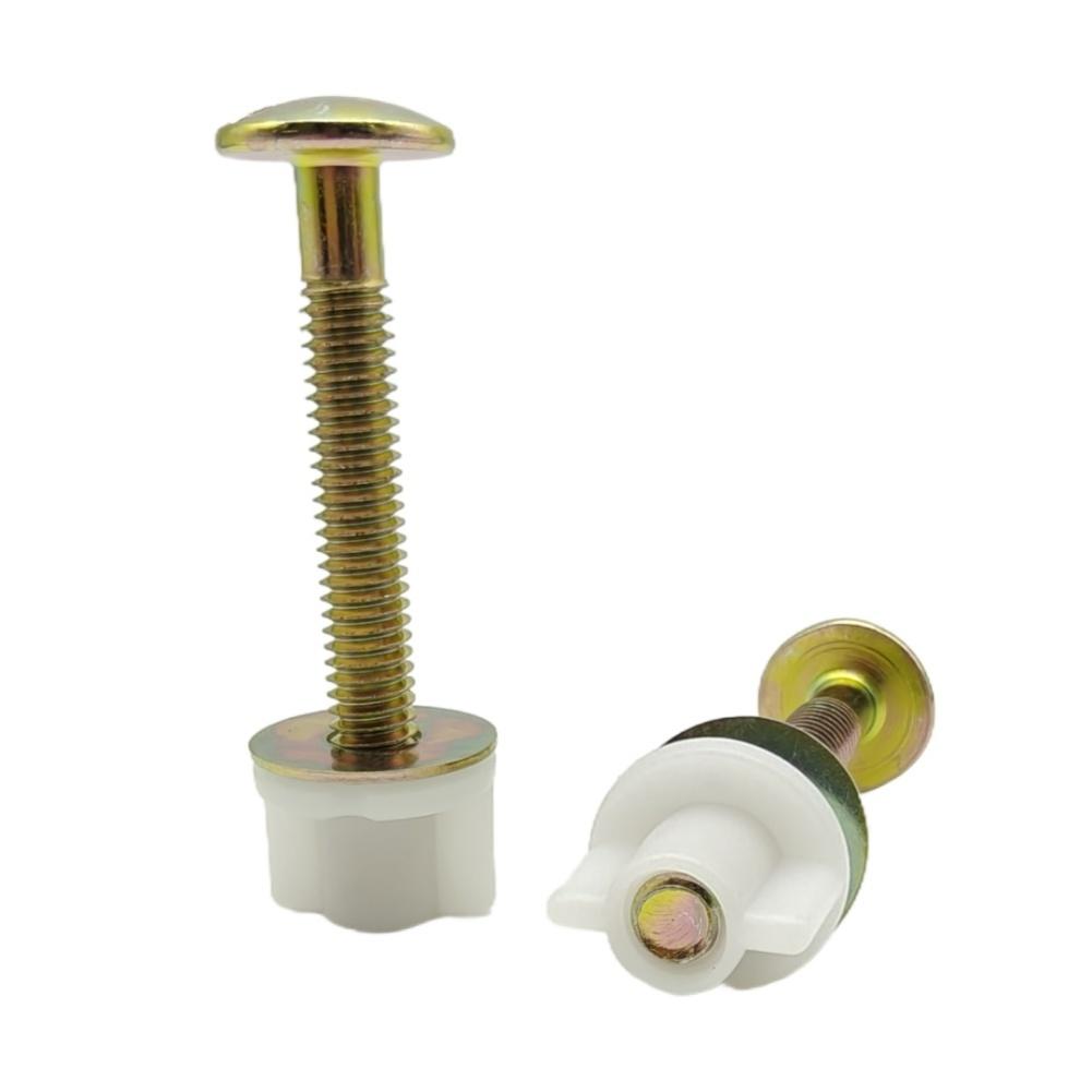 Bathroom Bolts Tank Fasteners Toilet Cover Screws Hassle-free Setup