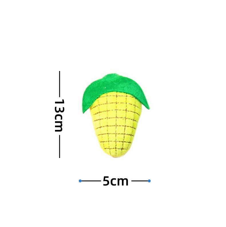 New Catnip Plush Toy: Cat Grass-Infused, Bite & Scratch Resistant, Self-Entertaining Doll for Cats