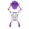 Dancing Skull Wind-up Dancing Skeleton Toy Plastic Spring Clockwork Toy  Kids Toddlers