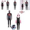 2023 Spider-man Miles Gwen Cosplay Costume Women's Spider-man Jumpsuit Milk Silk Fabric
