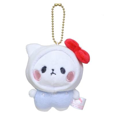 [Kamio Japan] Sanrio Characters X Mochimochi Panda [Mascot] Mascot Keychain  Hello Kitty Sanrio
