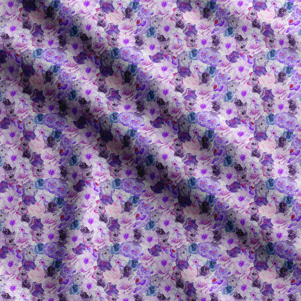 Soimoi Floral Print,  Cotton Cambric, Quilting Fabric Sold by The Yard 42 Inch Wide, Medium Weight Cotton Fabric,