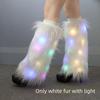 Women's Faux Fur Plush Boot Cuffs & Leg Warmers for Autumn/Winter