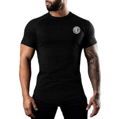 Youth Casual Handsome Short-sleeved Summer Comfortable Fitness Shirt T-shirts