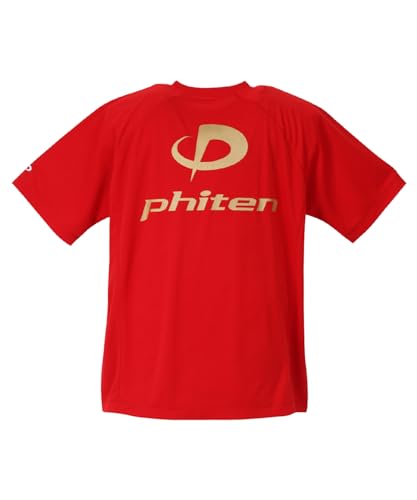 Phiten RAKU SPORTS Dry Mesh Short Sleeve T-Shirt (Plus Size)