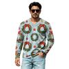 Men's Casual Loose Fit V-Neck Top