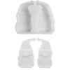 Christmas Dwarf Silicone Mould for Epoxy Resin Gypsum Ornament Chocolate Fondant Silicone Mould Kitchen Baking Mold