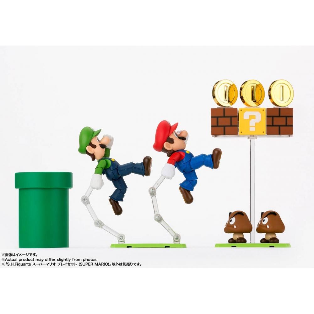 Super Mario Brothers S.h.figuarts Super Mario Brothers Playset  Super Mario 