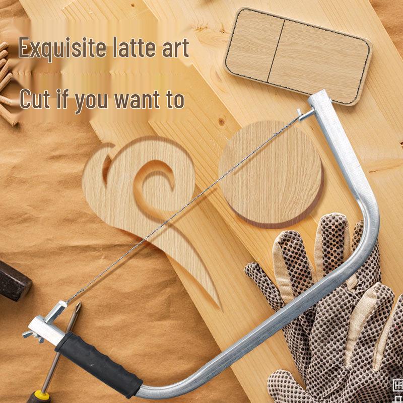 Handcrafted Multifunctional Wire Scroll Saw - Versatile Woodworking Tool