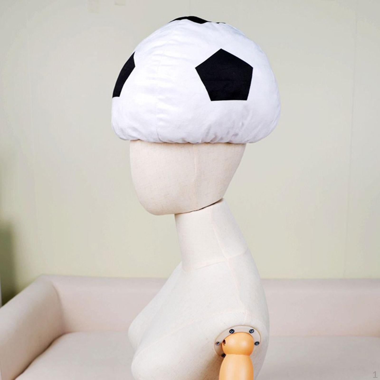 

Football Hat Funny Lightweight DIY Crafting Decoration Headgear Fancy Dress for Role Play Adults